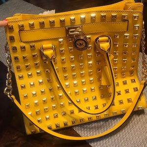 Michael Kors Hamilton studded purse